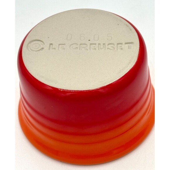 Le Creuset Heritage Stoneware Rectangular Baker Dish (5x7) 10-32 & Ramekin 06.05 - Picture 14 of 16